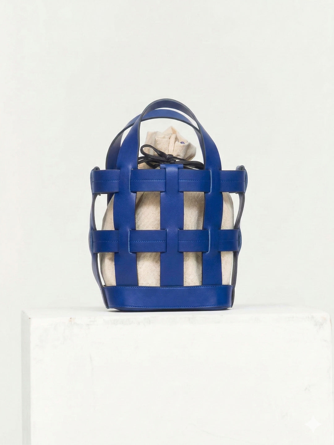 【美品】BLUE×PALANG WOVEN BASKET BAG ロイヤルブルー ベストセラー】WOVEN BASKET BAG – BLUE×PALANG(ブルーパラン)