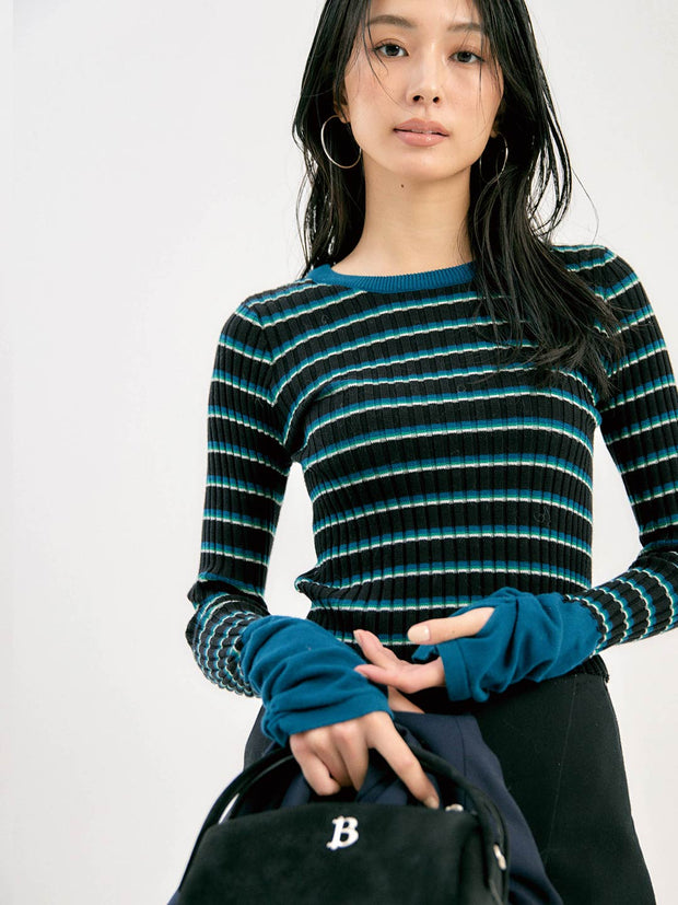 BORDER TEE KNIT（3color）