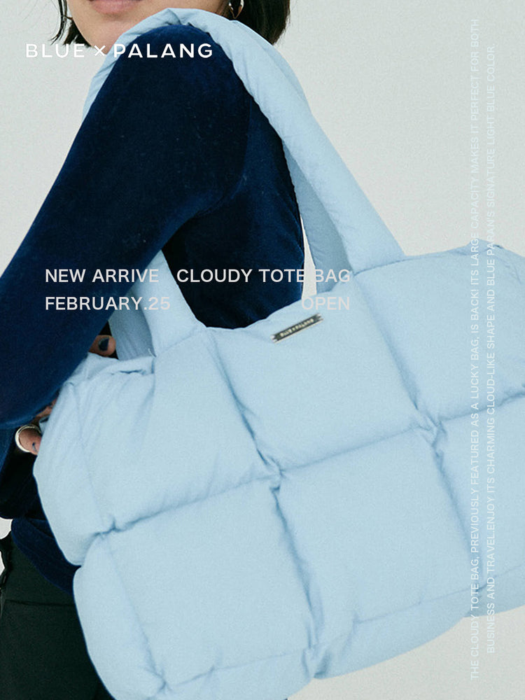 予約販売】CLOUDY TOTE BAG – BLUE×PALANG(ブルーパラン)