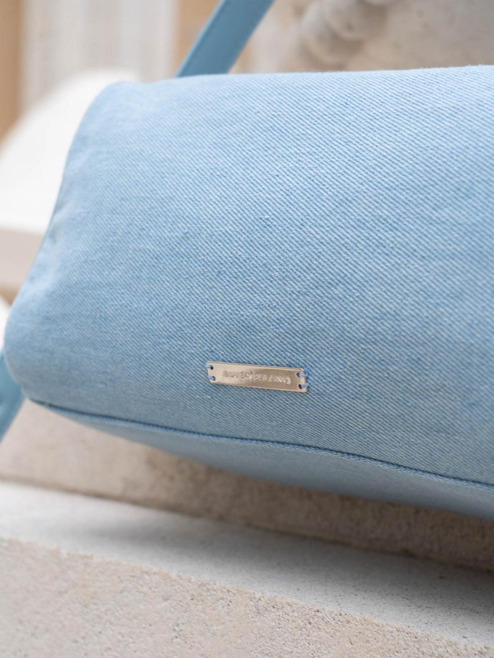 BLUE_残り1点】DENIM CHARM BAG – BLUE×PALANG(ブルーパラン)