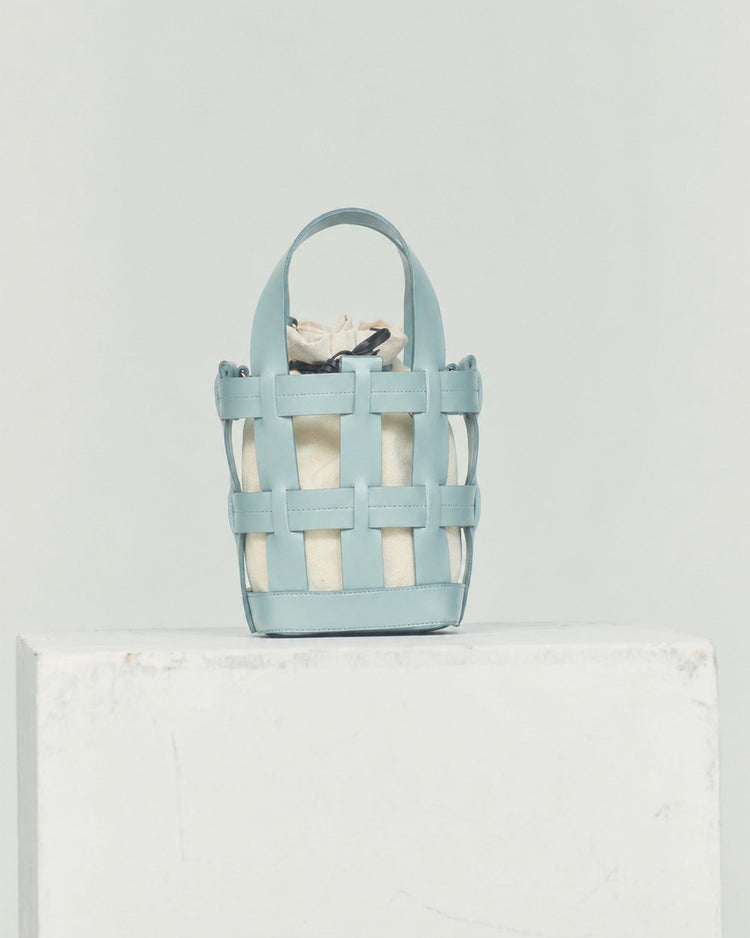 ベストセラー】MINI BASKET BAG – BLUE×PALANG(ブルーパラン)