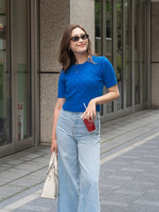 【ベストセラー】TOM SHORT KNIT