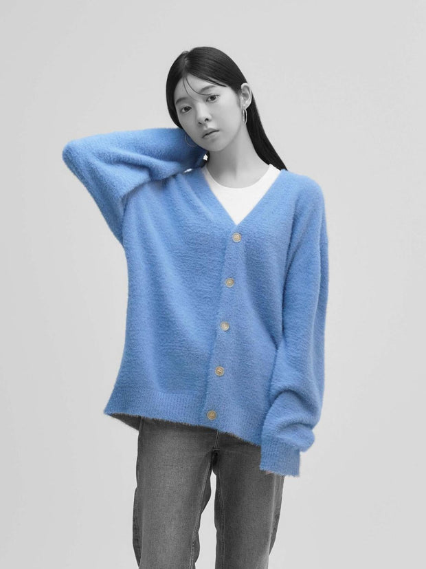 【NEW】SHORT SHAGGY BIG CARDIGAN（4color）