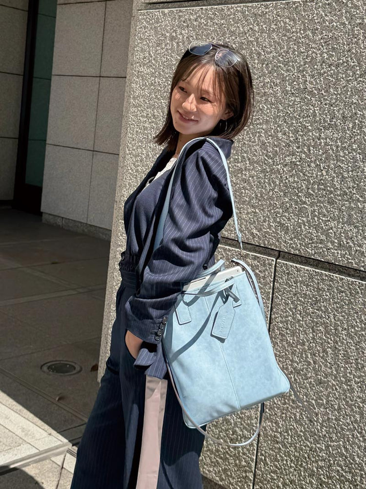 NUANCE PC TOTE BAG – BLUE×PALANG(ブルーパラン)