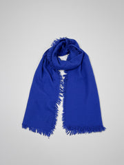 MY BLUE WOOL MUFFLER