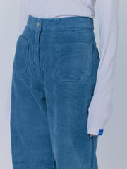 【NEW_BLUE/残りわずか】CORDUROY POCKET PANTS（2color）