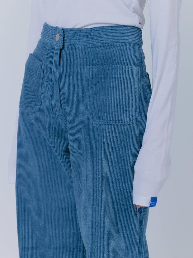 【NEW_BLUE/残りわずか】CORDUROY POCKET PANTS（2color）