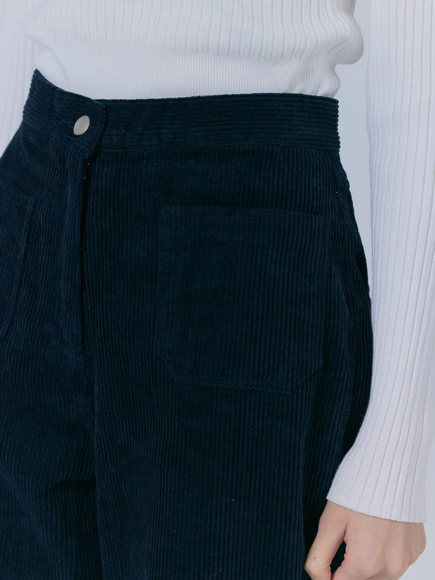 【NEW_BLUE/残りわずか】CORDUROY POCKET PANTS（2color）